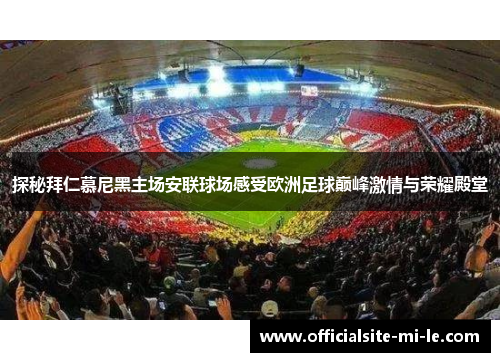 探秘拜仁慕尼黑主场安联球场感受欧洲足球巅峰激情与荣耀殿堂